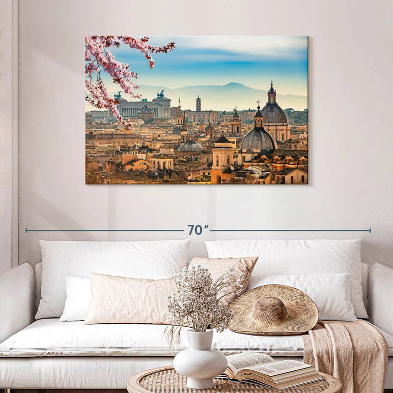 Ravi Rome, 30" H x 45" W