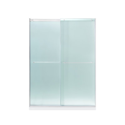 Ove Decors 42.8'' W x 78.74'' H Bi-Fold Framed Shower Door with