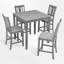 Ensemble repas à hauteur de comptoir pour 4 personnes-957924974
