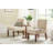 Accent Chair with Round Wood Table-80391810