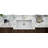 Ruvati 33 inch Fireclay Farmhouse Apron-Front Kitchen Sink Reversible-36824861