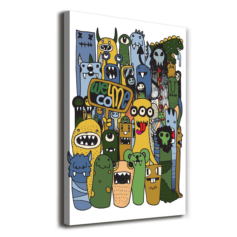 Italian Streets - Wrapped Canvas Print