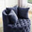 Velvet Upholstered Swivel Chair For Living Room,Accent Chair,living room chair-1708603643
