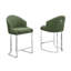 Tabourets de bar et de comptoir en tissu imitation fourrure avec dossier plissé-1045612093-1045612092-1044726694