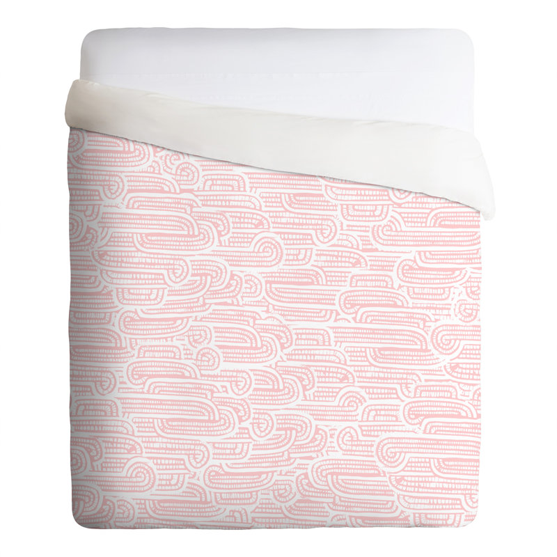 Ensemble de housse de couette Dash And Ash Drift Away, Housse de couette pour très grand lit et 2 taies 