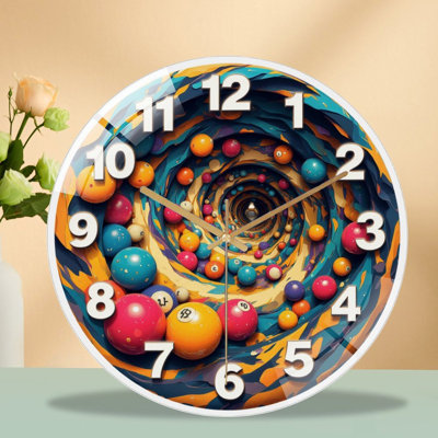 Horloge murale 12 po