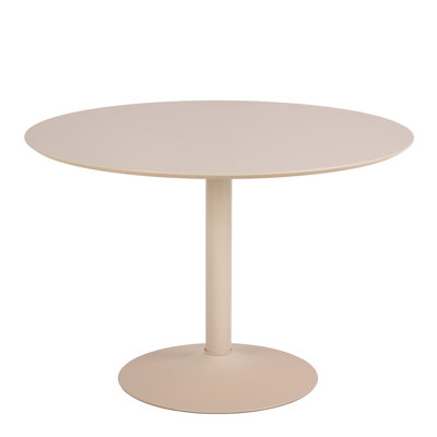 Round Metal Base Dining Table