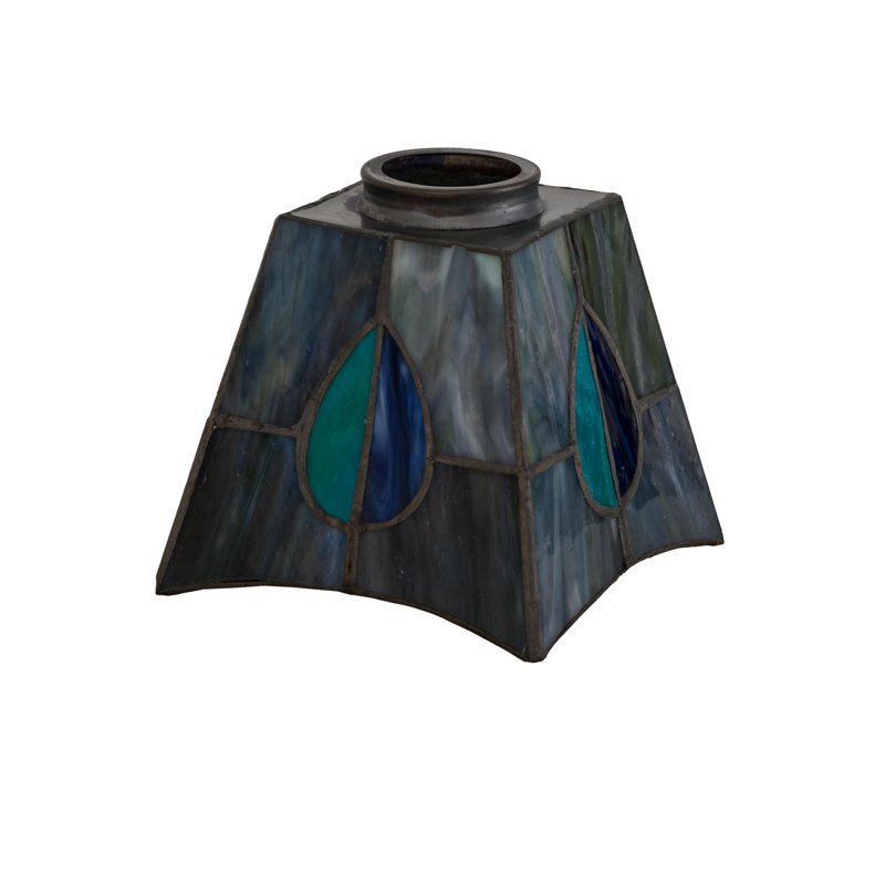 5" Square Mackintosh Leaf Shade