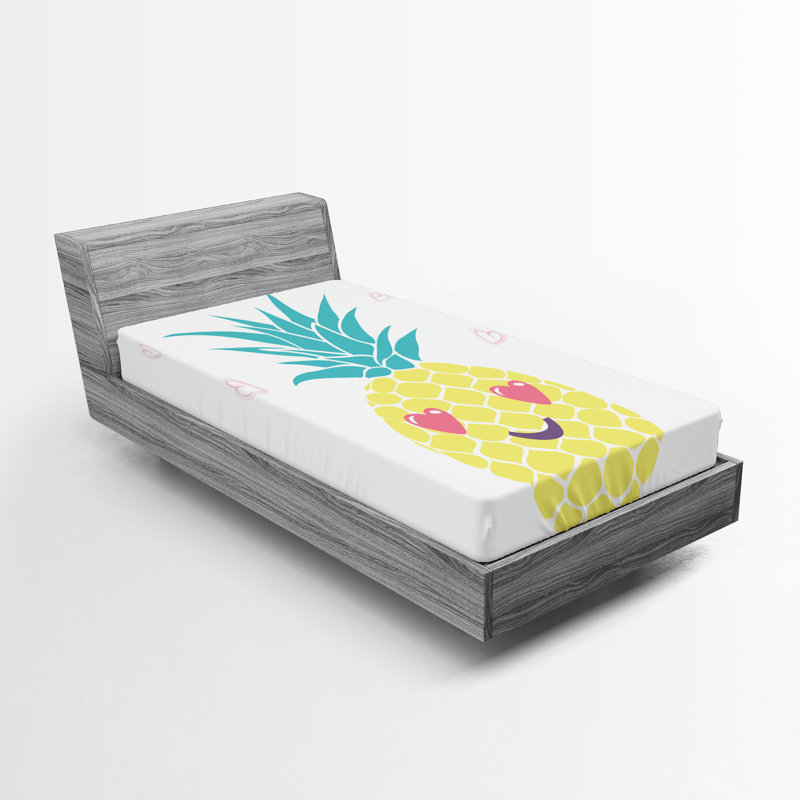 Multicolore Ambesonne, Drap-housse simple TG