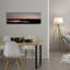  «Diffusé Moments - Sunset Waters» par Life BeautifuLEE, art mural en verre acrylique, 48 po x 16 po-472301954