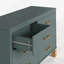 Commode 6 tiroirs, commode de rangement moderne avec poignées en métal et pieds en bois massif-2030036226