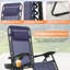 Chaise de patio pliante Zero Gravity Chair-1573752631