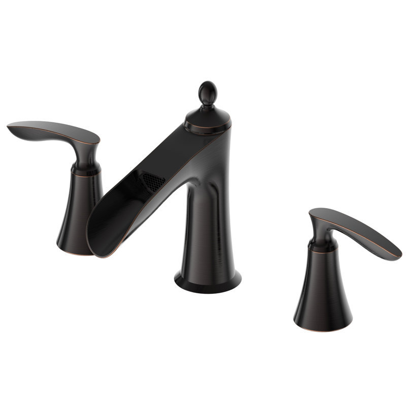 Aegean 2 Handle Deck Roman Tub Faucet, Oil-Rubbed Bronze