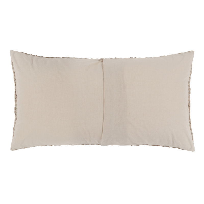 Claire Natural Standard Sham, King, Natural