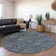 Premium Machine Washable Cerrito AMF571 Navy Rug