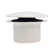 1.5" Coarse Thread Tip-Toe Bathtub Drain with Overflow Plate