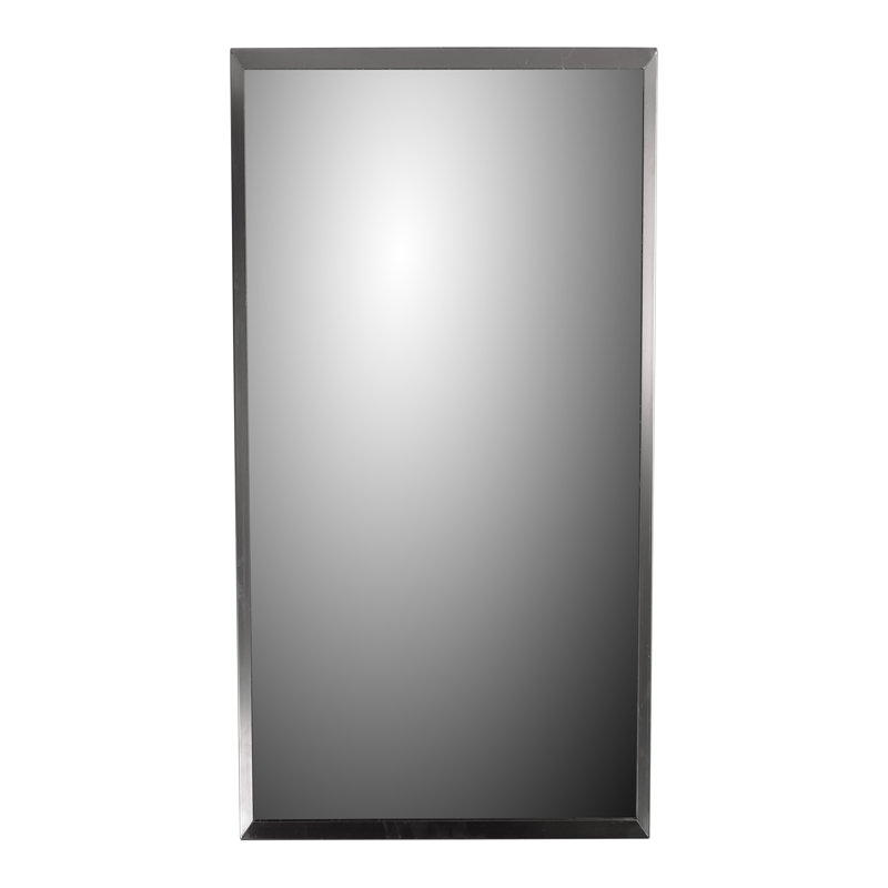 Crewkerne W H Surface Framed Medicine Cabinet Mirror Fixed, 30" H x 16" W x 4" D