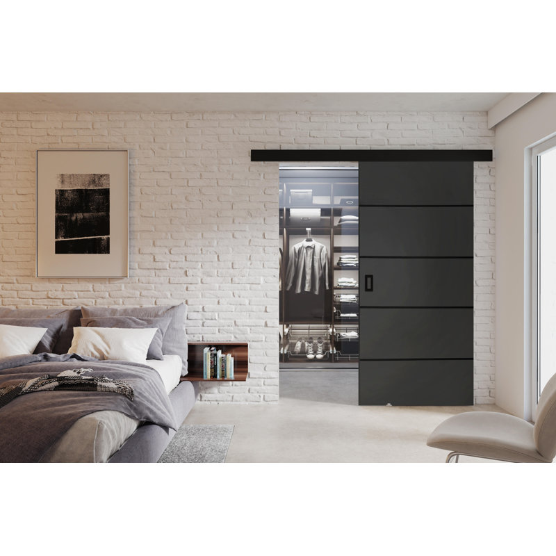 DOOR WERDI 1, 92cm x 205cm, Graphite Grey