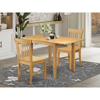 Ensemble de table de salle à manger en bois massif