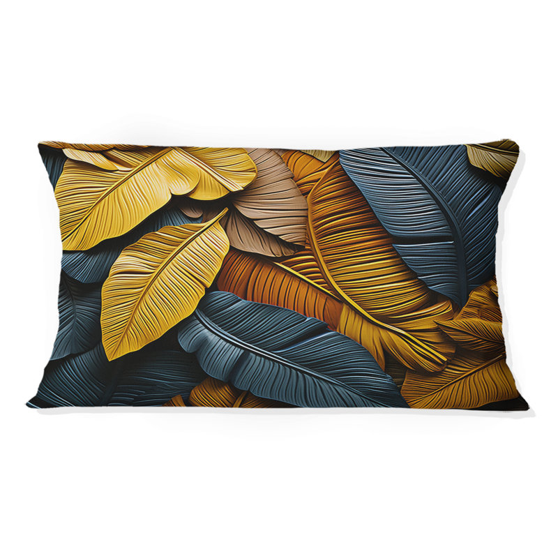 Coussin Vibrant Leafs Field - Plants
