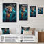 «Hasset Fancy Bitcoin Bull with Bitcoin Chain I», reproduction sur toile-592938511-592938506