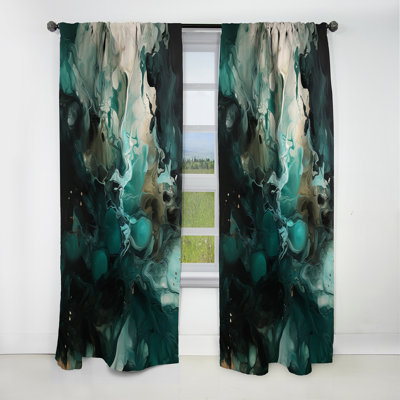 Velvet Blackout Single Curtain Panel