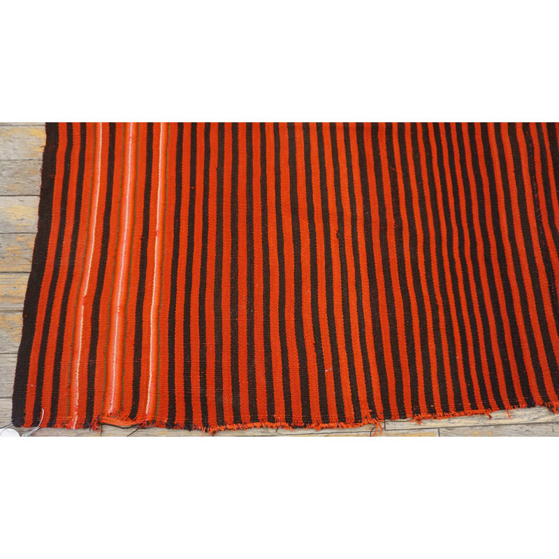 Antique Navajo - Rio Grande Belgium Flat Weave Rug