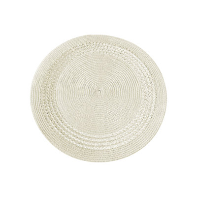 Woven Placemats Woven Placemats Solid Color Placemats Insulation Mats Table Decoration Mats Suitable For Families Dinner Parties Easy To Clean Foldable