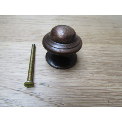 Clem 30mm Diameter Mushroom Knob