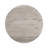 Brittie 36 Inch Coffee Table, Handcrafted Drum Shape, Washed White Mango Wood