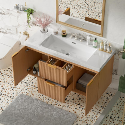Meuble-lavabo avec comptoir en SMC