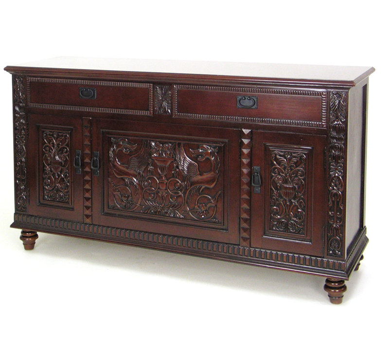 Collings 55 " W Birch Solid Wood Sideboard