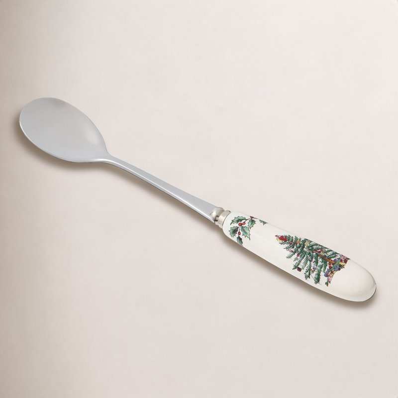 Spode Christmas Tree Teaspoons 6"