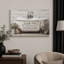 «Vintage Bathaign Wash Away Worries», œuvre d'art de citation sur toile encadrée, impression sur toile-131654458-131654459