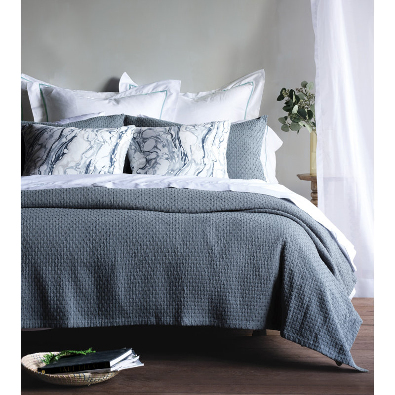 Collection de couvre-lit en coton Maude Grey