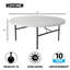 Table pliante ronde 72 "