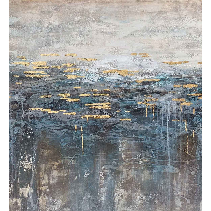 Berna Green Lake - Single Picture Frame Painting on Canvas