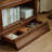 American style light luxury storage bookcase