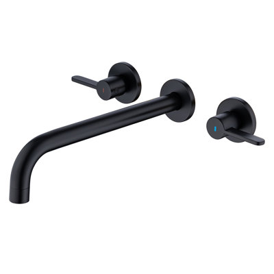 2 Handle Wall Roman Tub Faucet