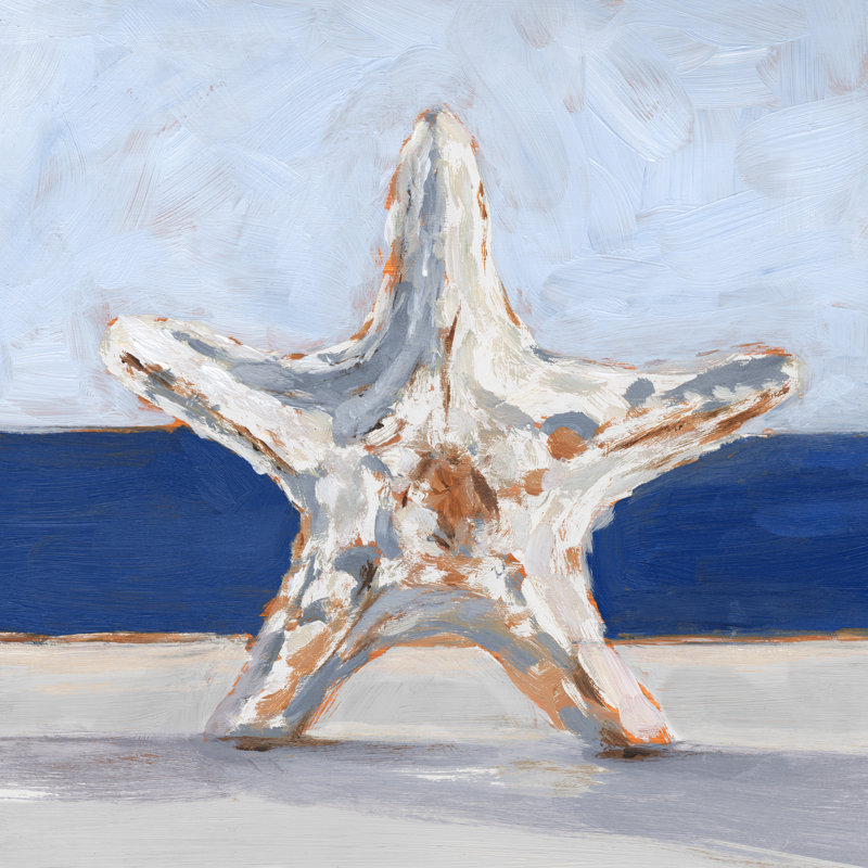 Starfish By The Sea, 30cm H x 30cm W x 3.8cm D