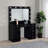 Amargosa 7-Drawer Makeup Vanity Table with LED Hollywood Mirror Lighting-1908392052