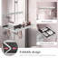 Étendoir à linge rétractable intérieur – Aluminium