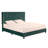 Velvet Tufted Upholstered Platform Bed