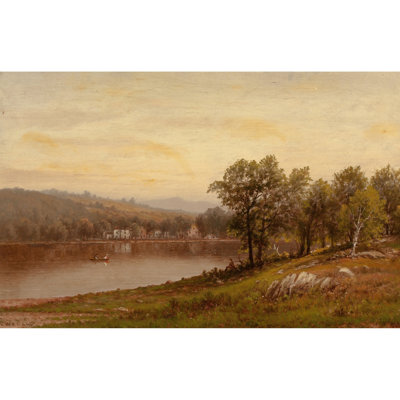 New England Summer Landscape (Susquehanna River)