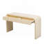 Console en bois avec 2 tiroirs de rangement, traîneau-1819139564