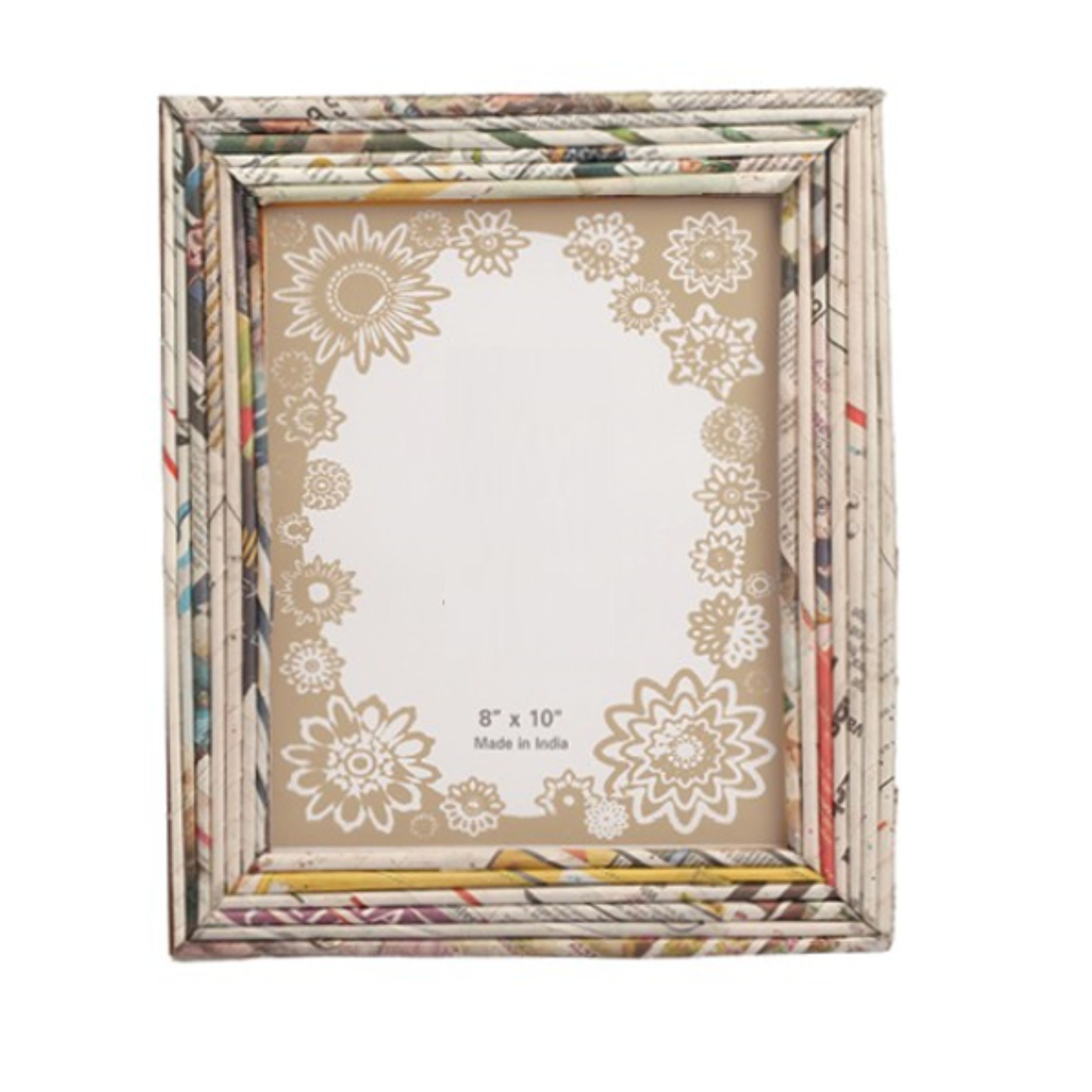 Gracie Oaks Hassie Recycled Newspaper Picture Frame Wayfair Canada