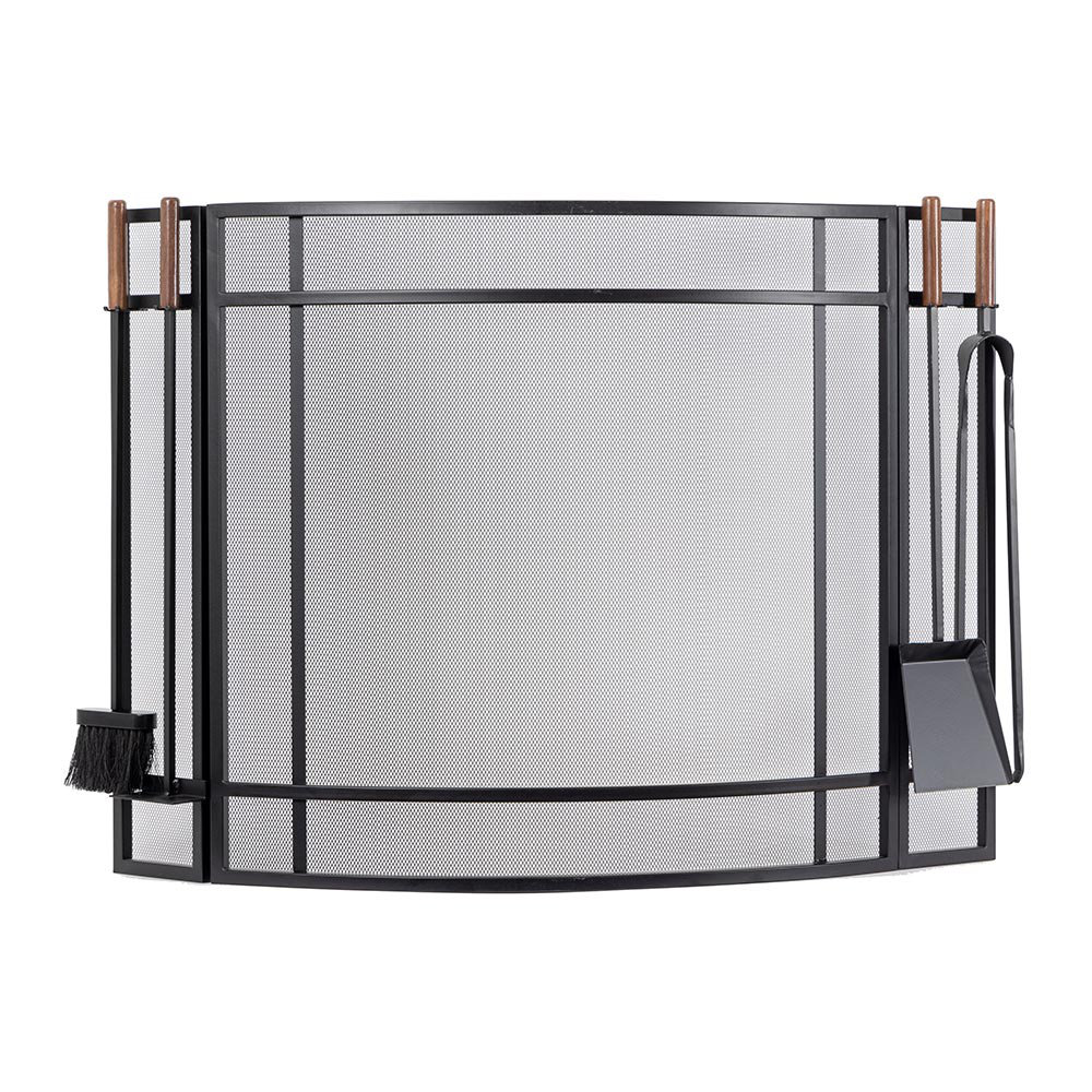 Country Living Fireplace Screen and Tool Set