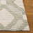Pine 701 Hand Tufted Wool; Cotton; Latex Geometric Rug in Sage/Ivory-368130850