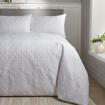Delante Polyester Solid Colour Duvet Cover Set with Pillowcases