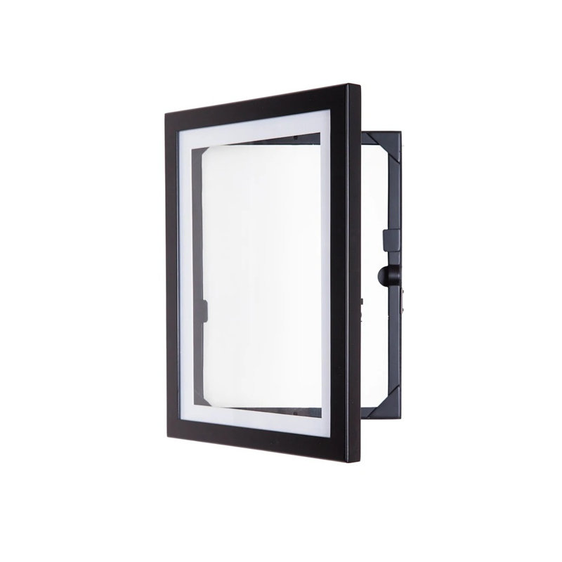Matte Picture Frame, Black, 21 cm x 29.7 cm